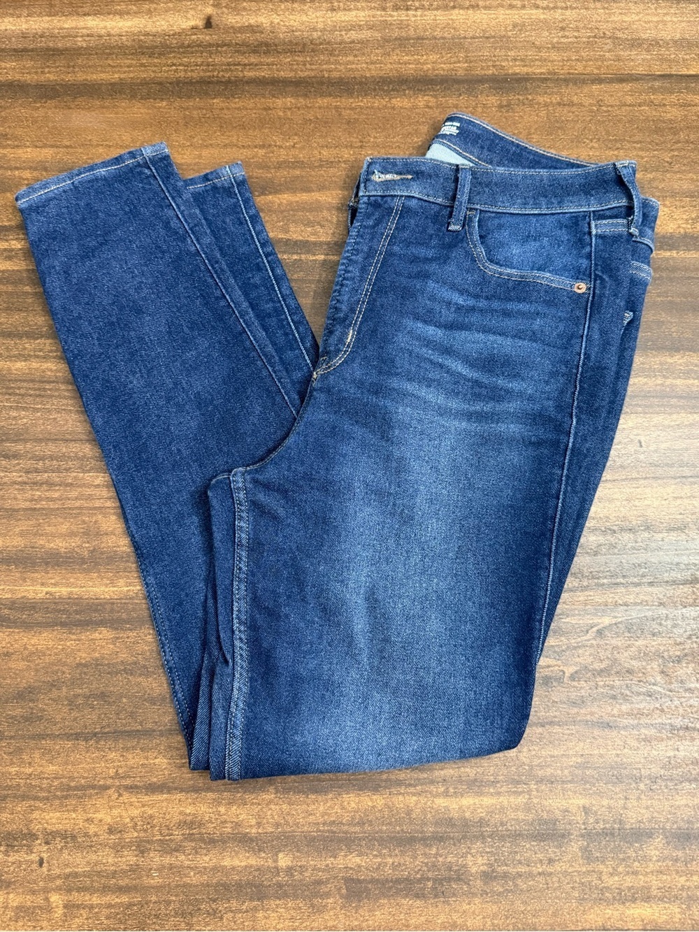 Old Navy Dark Wash Skinny Jeans - Rockstar super skinny - high rise